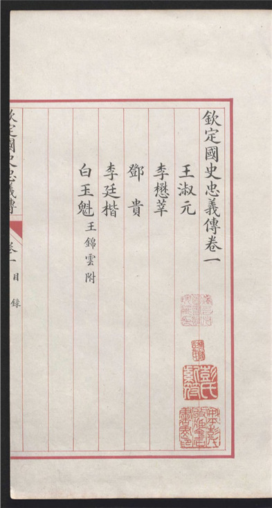 _钦定国史忠义传_六十卷___