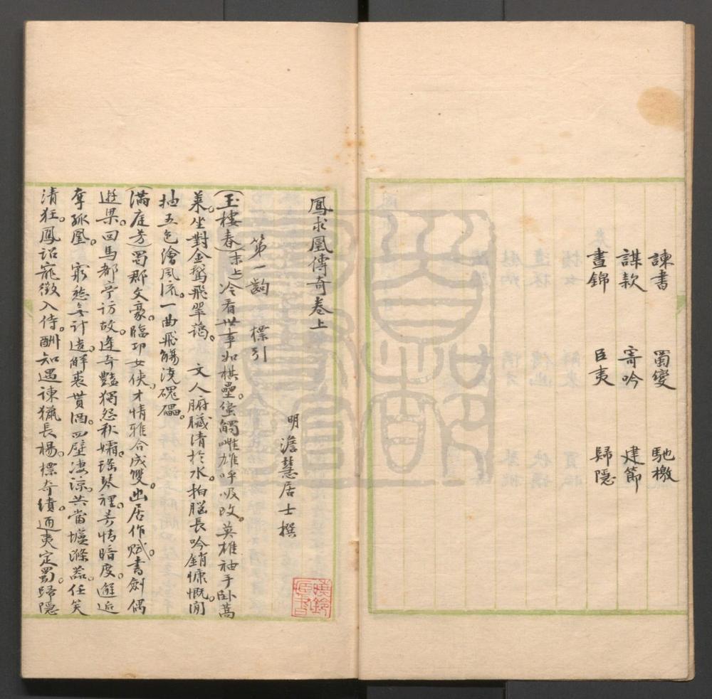 _凤求凰传奇_二卷三十出__