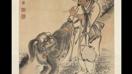 2968黄炳伏貘图中堂.jpg