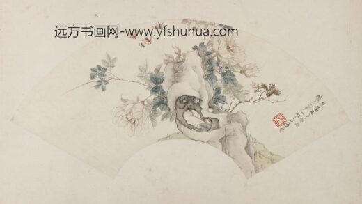 3038居廉设色花卉扇面.jpg