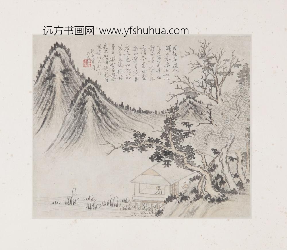 黎简山水册页