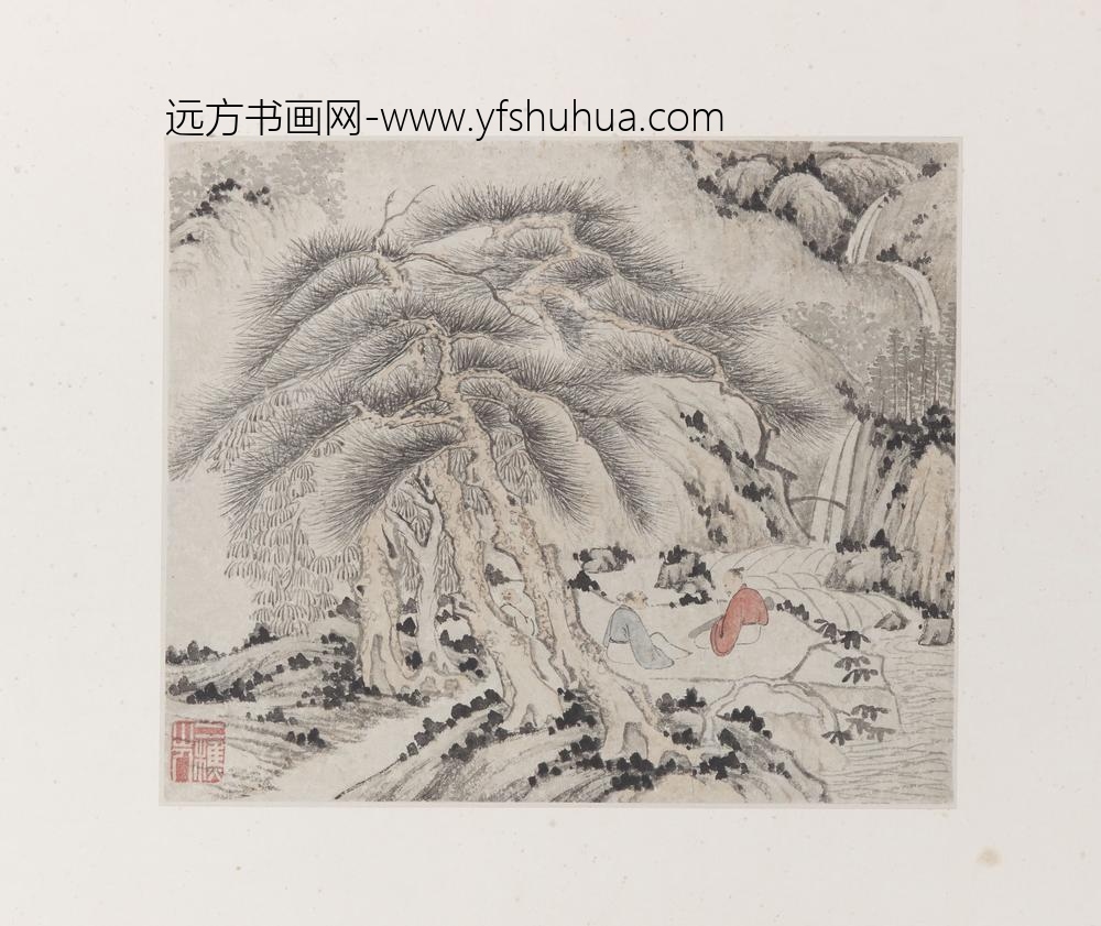 黎简山水册页