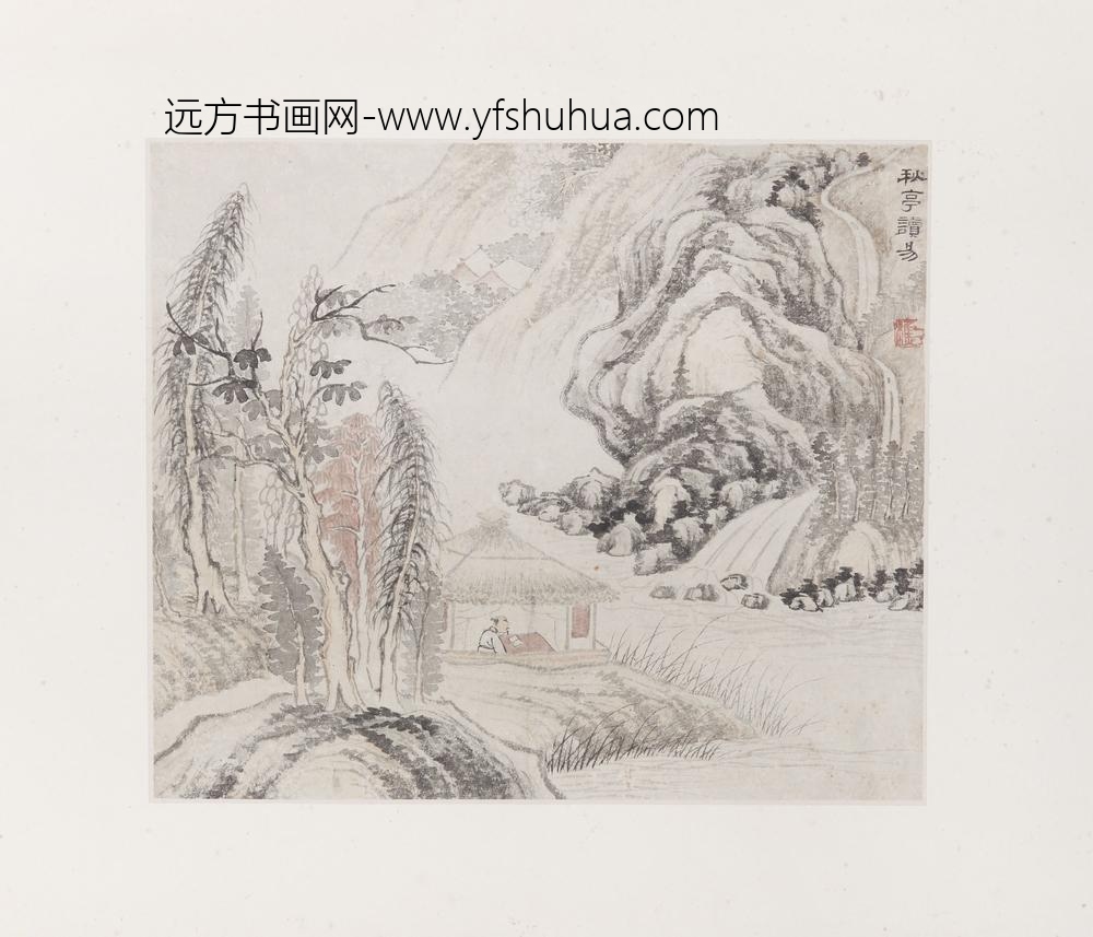 黎简山水册页