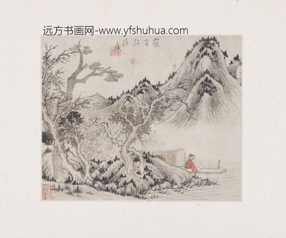 黎简山水册页