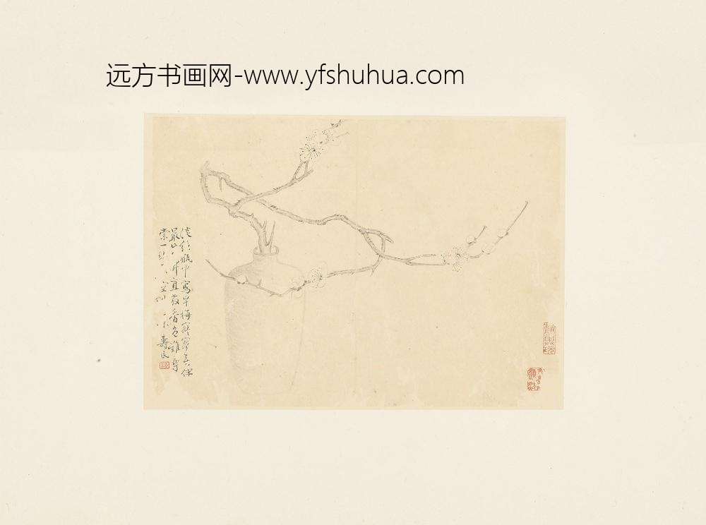 边寿民花卉册页