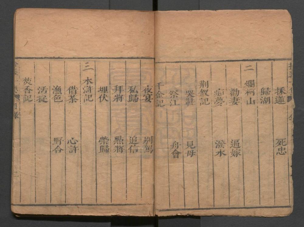 _新镌乐府清音歌林拾翠一集__