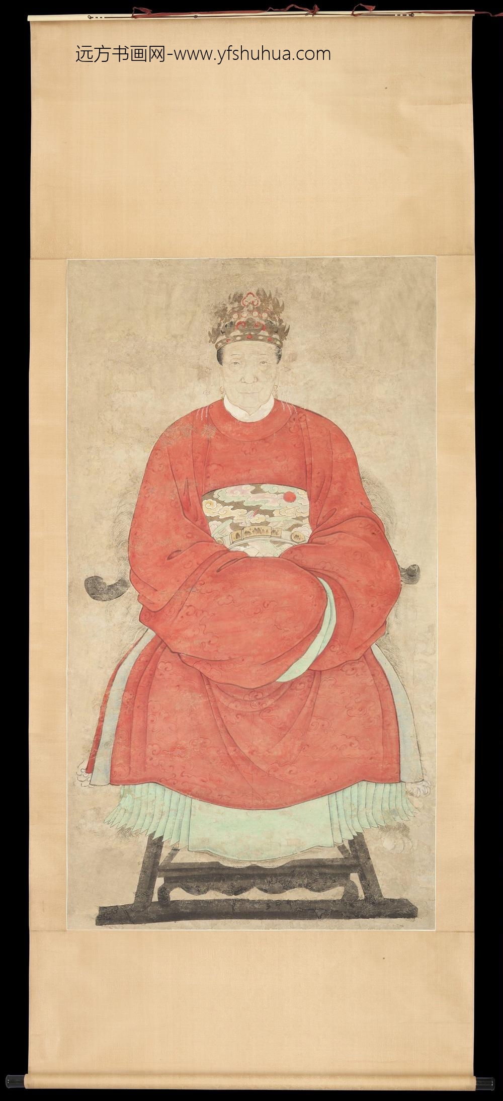 无款女真像中堂