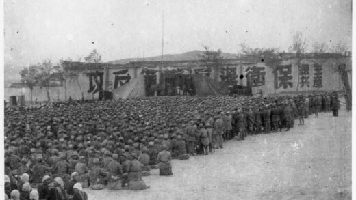 【jpg清晰版】动员群众反对日军扫荡的群众大会晋察冀1943年.jpg