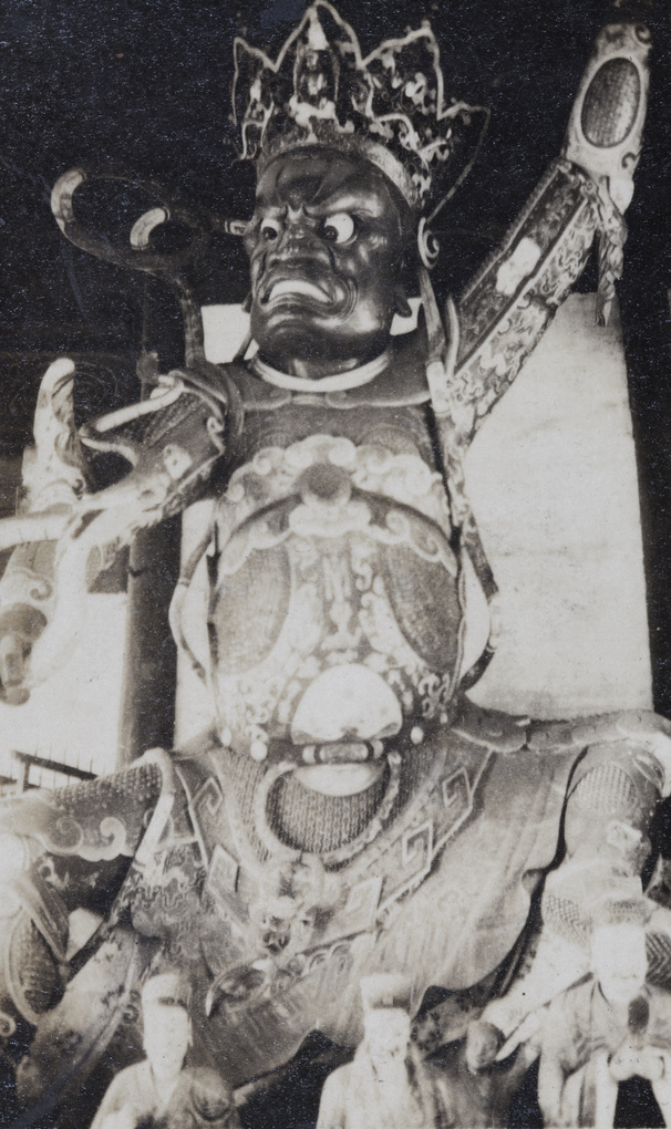 【JPG清晰版】增长天王上海龙华寺四天王殿