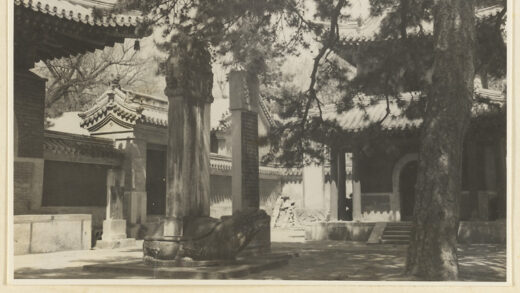 【jpg清晰版】戒台寺的庭院展示石碑和龟趺碑.jpg