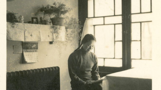 【jpg清晰版】李效黎（hsiaolilindsay）在燕京大学（北京）的宿舍房间1940年.jpg