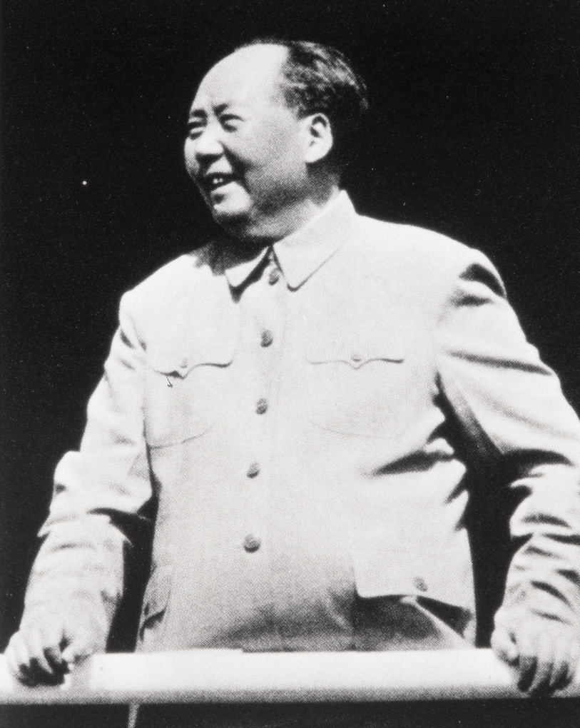 【JPG清晰版】毛泽东身着中山装（毛式服装）