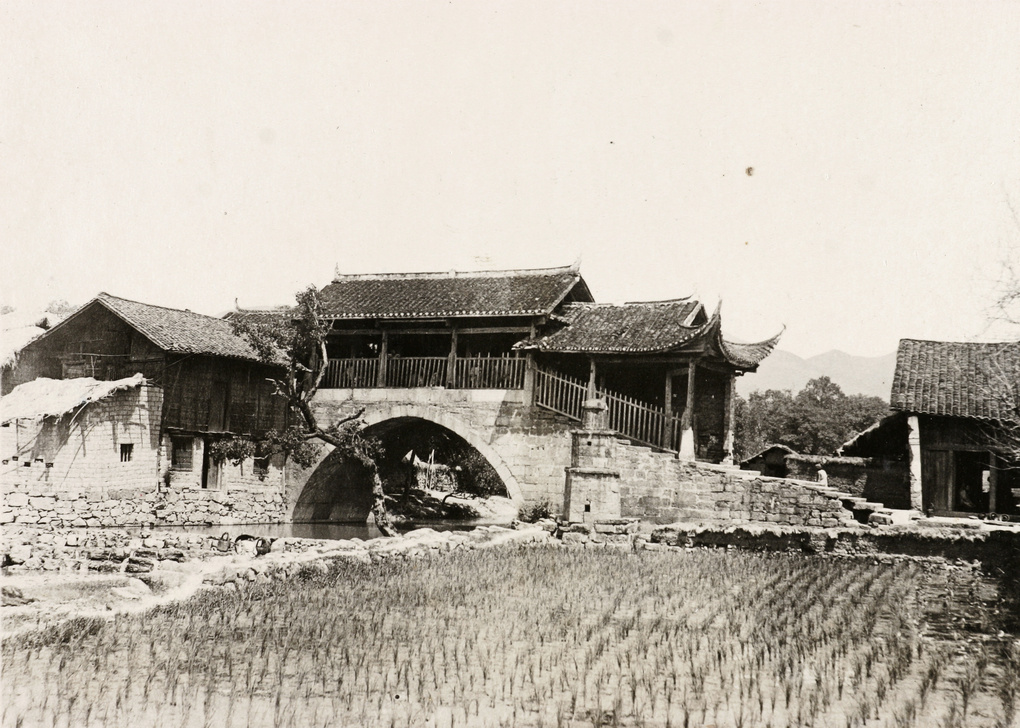 【JPG清晰版】湖南的风雨桥、寺庙与稻田