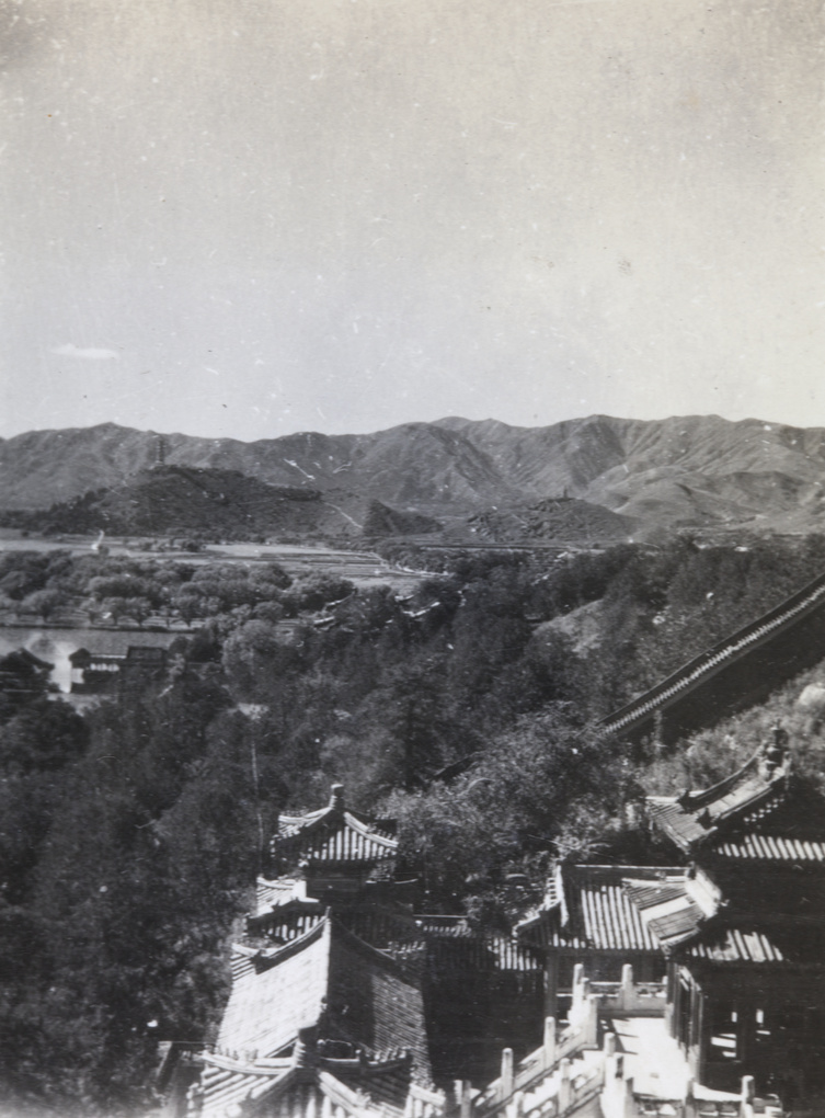 【JPG清晰版】颐和园及附近群山北京