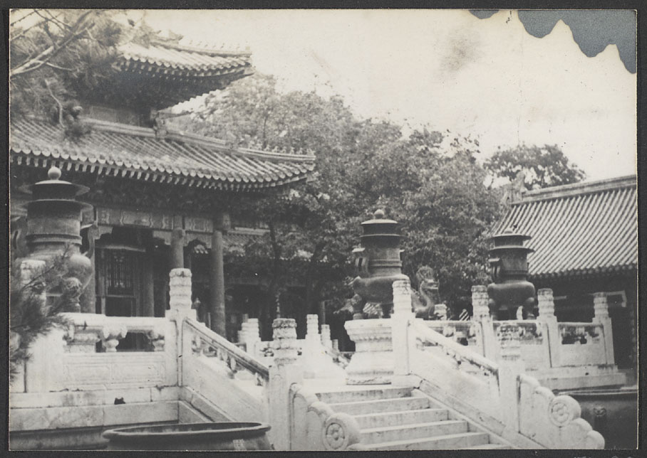 【JPG清晰版】颐和园（白云殿铜龙香炉）