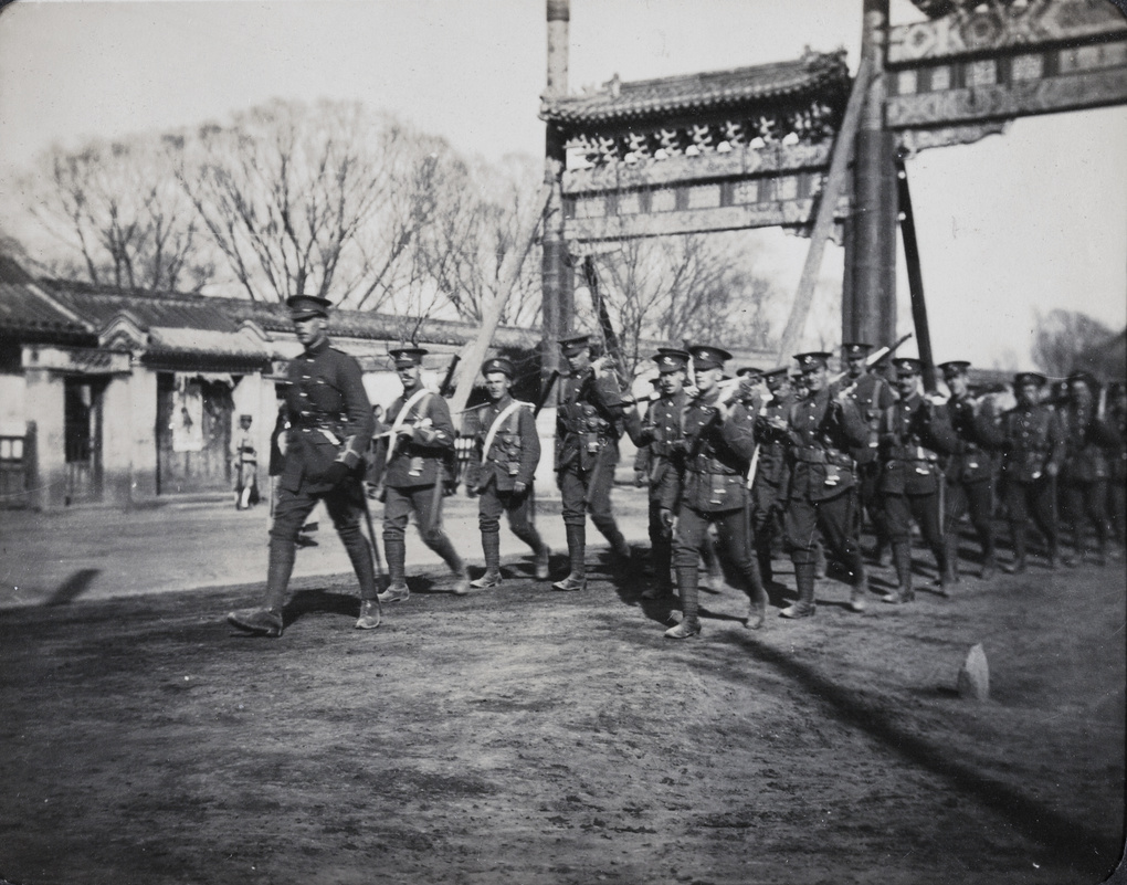 【JPG清晰版】年北京兵变后的英国士兵