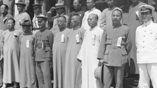 【jpg清晰版】1925年广州军事委员会就职典礼伍朝枢等官员出席.jpg