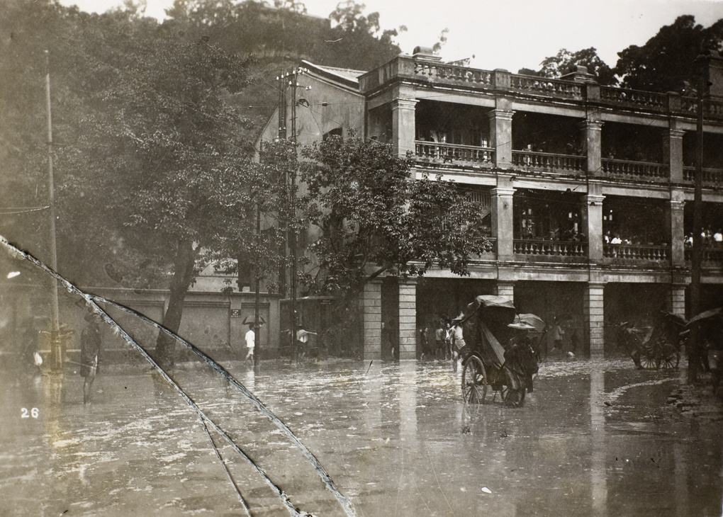 【JPG清晰版】年月日暴雨引发的洪水香港中环皇后大道