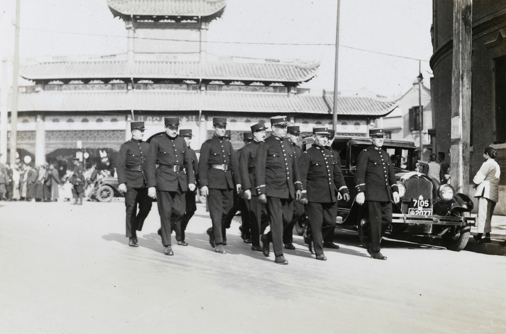 【JPG清晰版】年上海公共租界警务处副督察约翰·克劳利葬礼