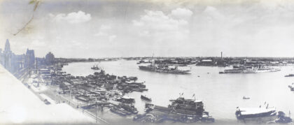 【jpg清晰版】1937年8月28日上海黄浦江上的军舰（全景图左侧部分）.jpg