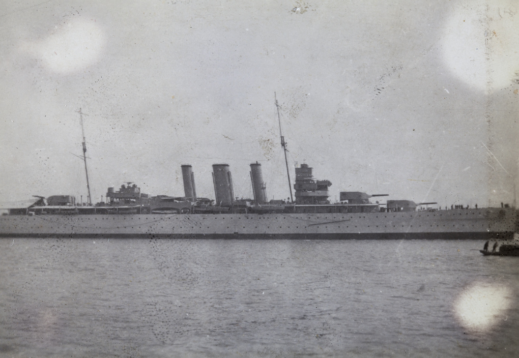 【JPG清晰版】HMSCornwall黄浦江上海