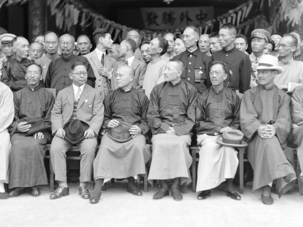 【JPG清晰版】包括蔡元培、孙科、伍朝枢和胡汉民在内的团体