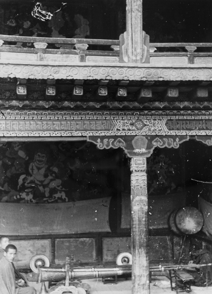 【JPG清晰版】塔尔寺西藏带乐器喇嘛寺院