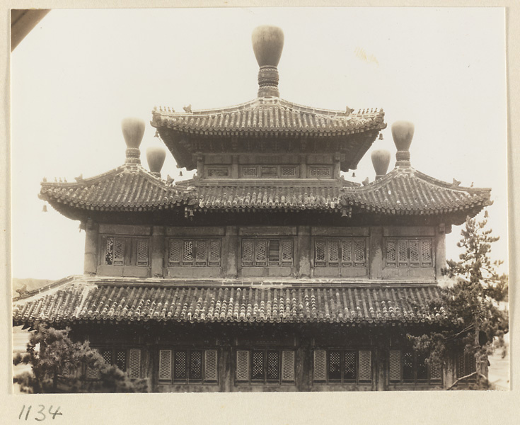 【JPG清晰版】大佛寺大乘阁北立面细部