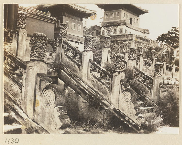 【JPG清晰版】大佛寺大乘阁楼梯细部展示