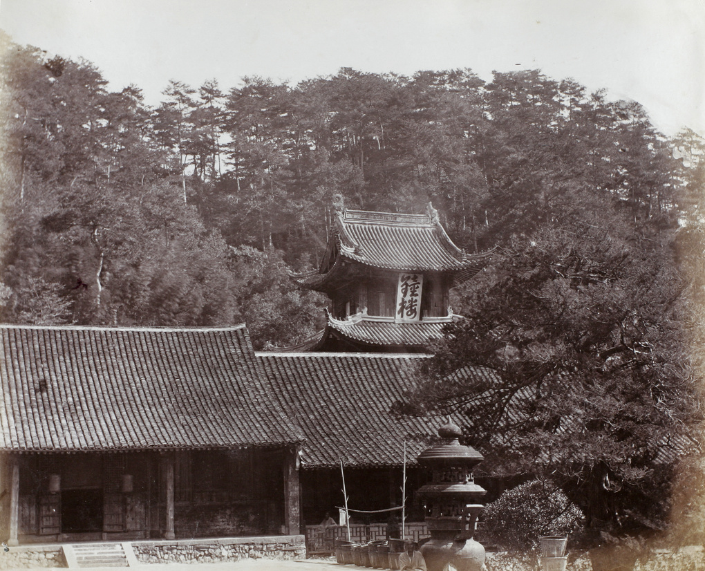 【JPG清晰版】天童寺钟楼宁波附近