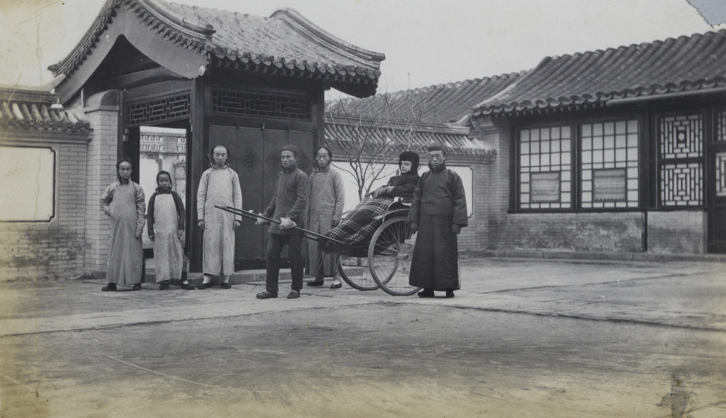 【JPG清晰版】威廉·博伊德·库珀乘坐人力车北京