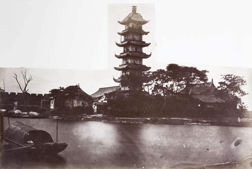 【JPG清晰版】方塔（四方塔）与城墙青浦上海