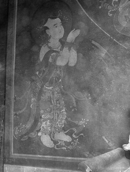 【jpg清晰版】明代壁画细节展示善财童子.jpg