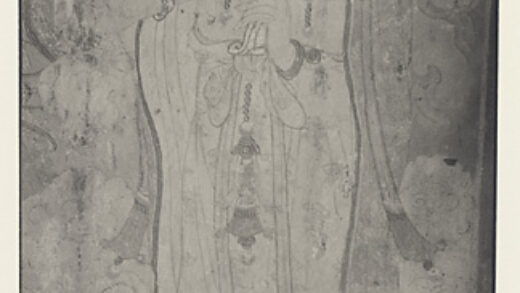 【jpg清晰版】明代壁画细节展示持莲花菩萨.jpg