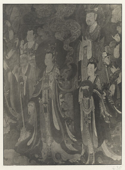 【jpg清晰版】明代壁画细节展示菩萨及侍从.jpg