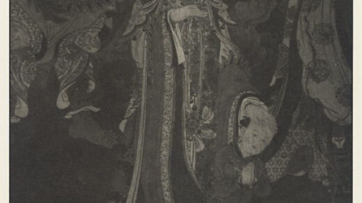 【jpg清晰版】明代壁画细节展示诃利帝母守护儿童.jpg