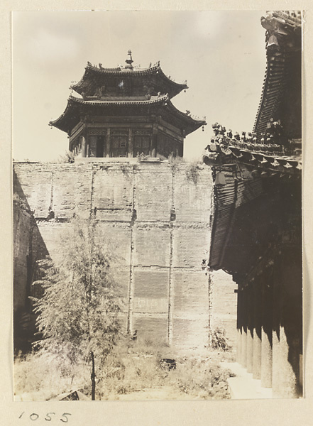 【JPG清晰版】普陀宗乘之庙大红台屋顶上的重檐八角亭