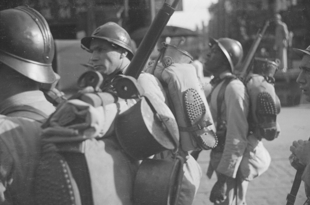 【JPG清晰版】法国步兵部队上海