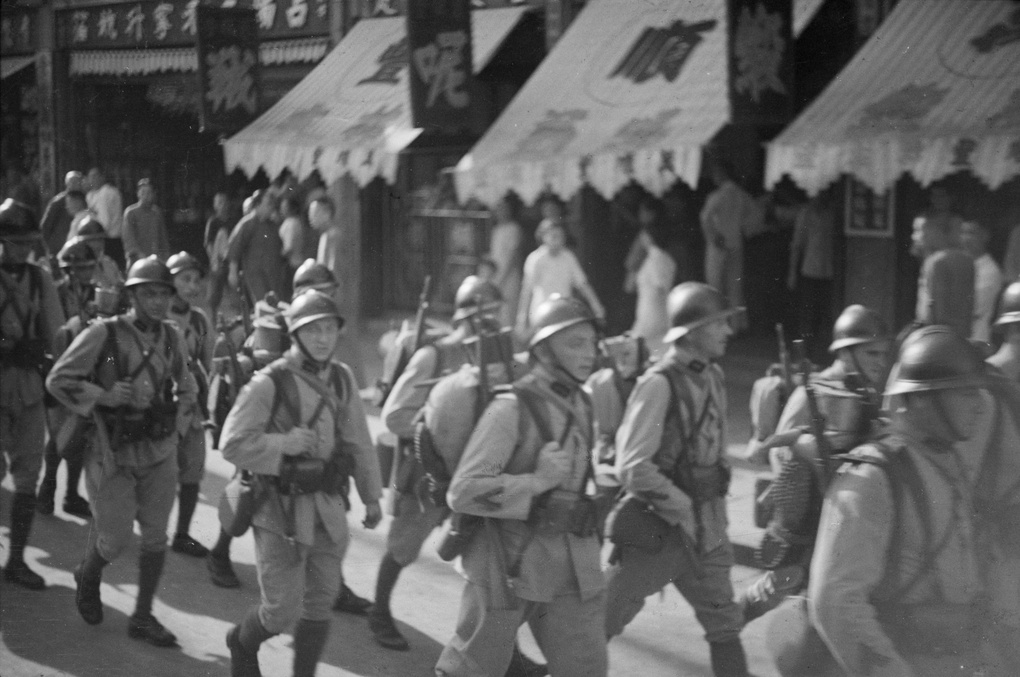 【JPG清晰版】法国步兵部队上海