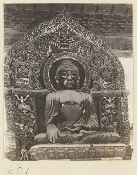 【JPG清晰版】皇寺寺庙内部展示佛像