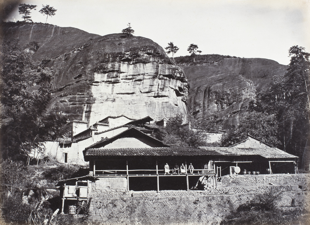【JPG清晰版】福建兴村附近的垒石山