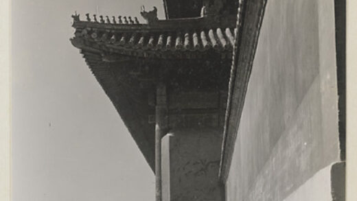 【jpg清晰版】紫禁城内建筑细节显示屋顶装饰和大理石栏杆.jpg