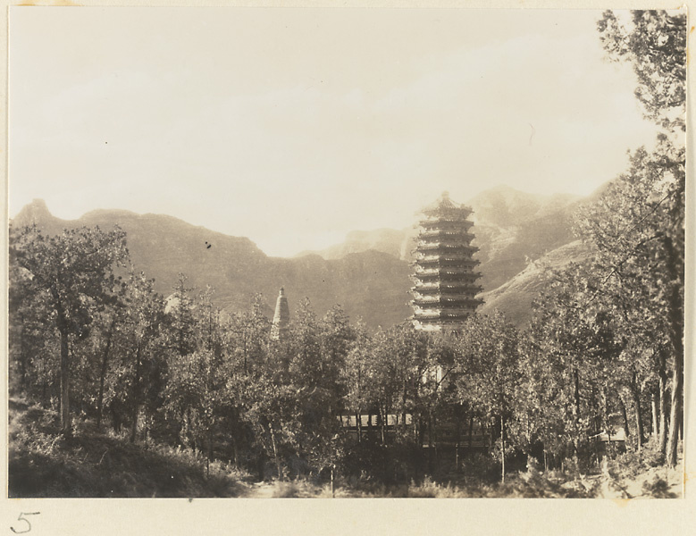 【JPG清晰版】西域寺的窣堵坡式塔和楼阁式塔