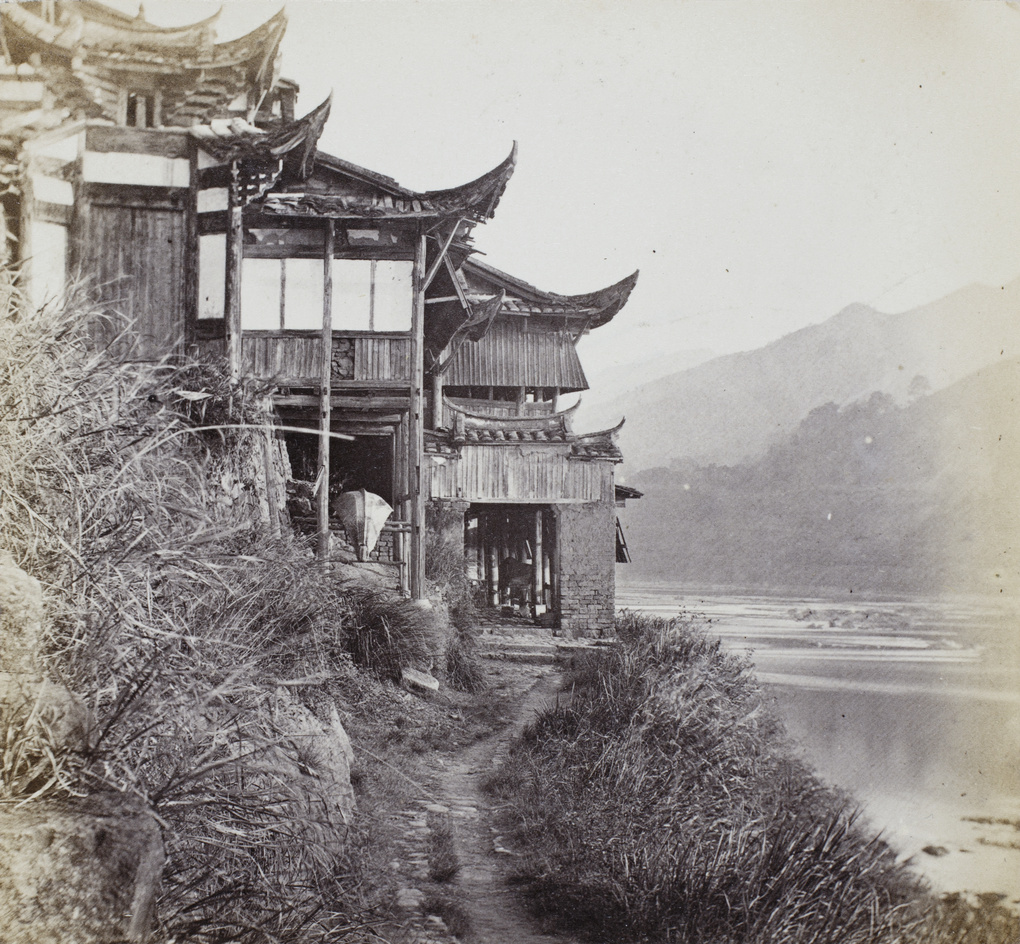 【JPG清晰版】闽江畔的延平区寺庙南平市福建省