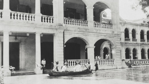 【jpg清晰版】香港上海汇丰银行沙面广州1915年洪水期间.jpg