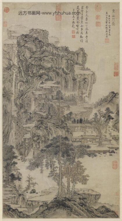 元王蒙东山草堂图轴.jpg