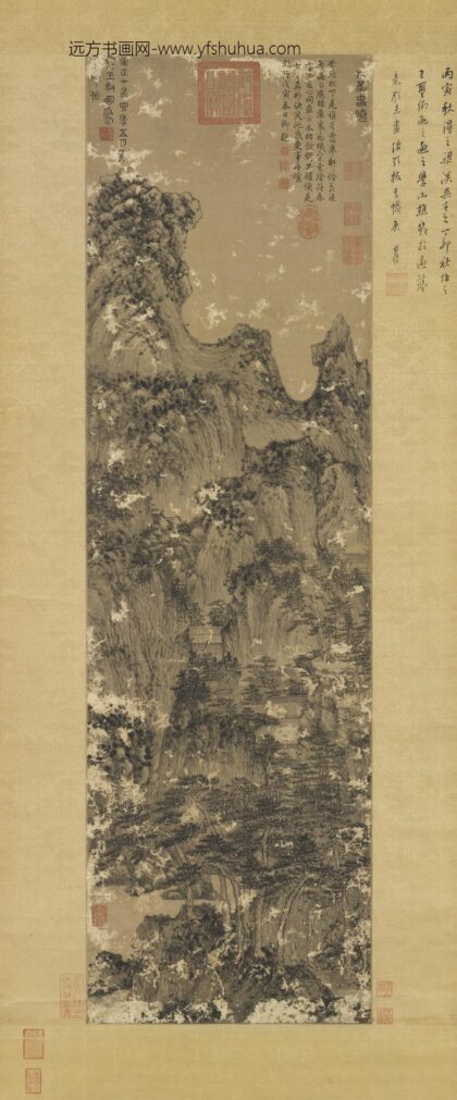 元王蒙画丹台春晓轴.jpg