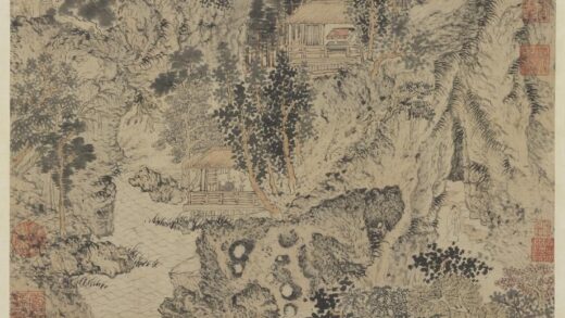 元王蒙秋山读书轴.jpg