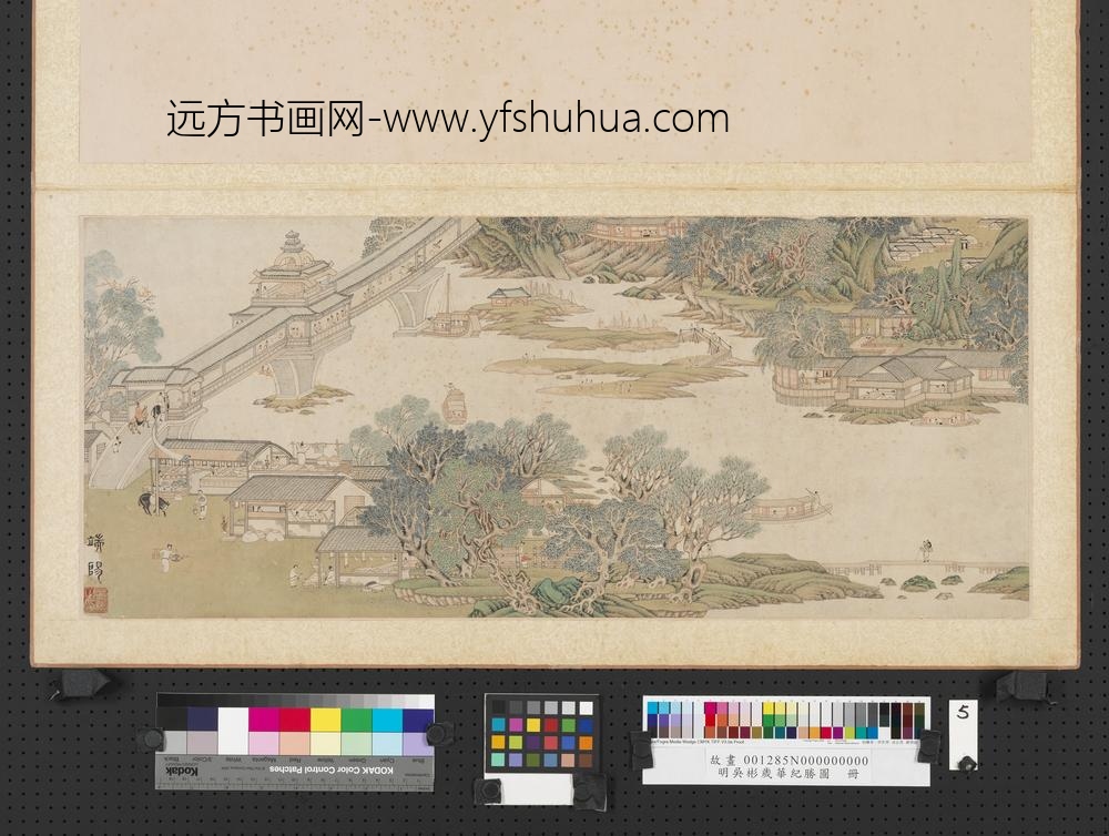 明吴彬岁华纪胜图册端阳