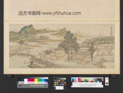 明吴彬岁华纪胜图册蚕市.jpg